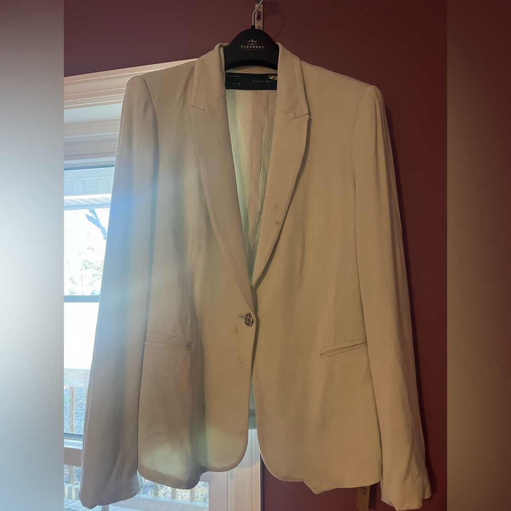 Green Zara Blazer